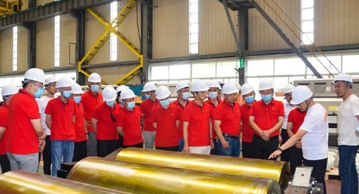 中糧東海糧油員工參觀邁安德車間