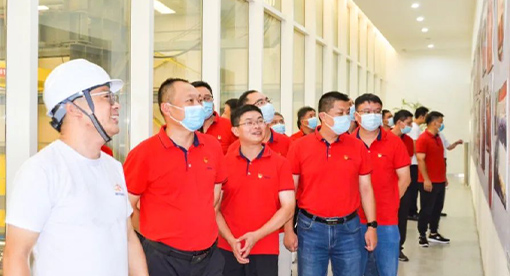 中糧東海糧油員工參觀邁安德車間