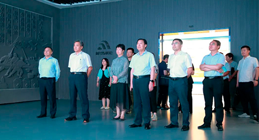 商務部市場體系建設司司長周強一行蒞臨邁安德調研指導