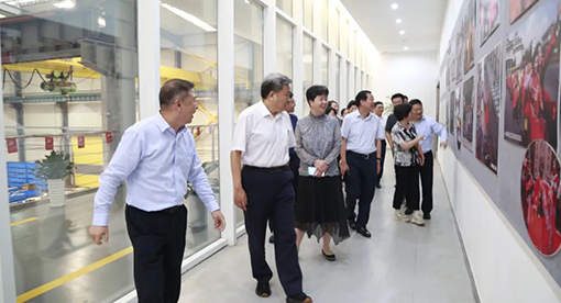 商務部市場體系建設司司長周強一行蒞臨邁安德調研指導 商務部市場體系建設司司長周強一行蒞臨邁安德調研指導