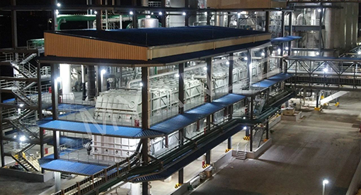 6000噸壓榨生產(chǎn)線由邁安德提供設計、制造、智能化控制和整套生產(chǎn)線安裝交付